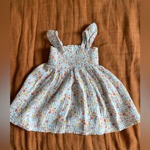 Rabbit + Bear Floral Scrunch Dress 18M